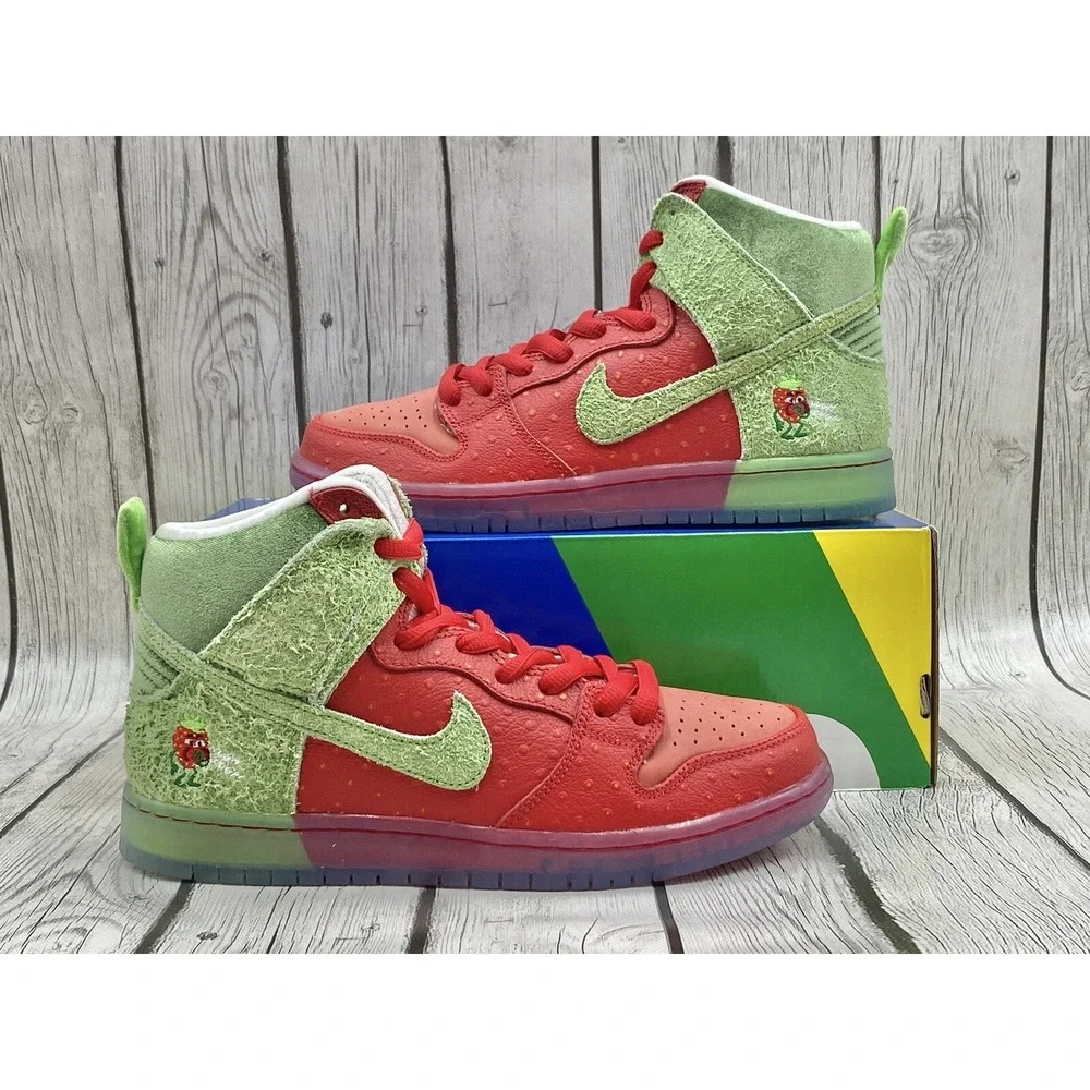 Nike Dunk High SB Strawberry Cough Size 11.5 CW7093‑600‎